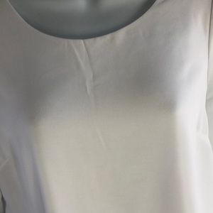 Charlotte Russe White long sleeves dress size Small